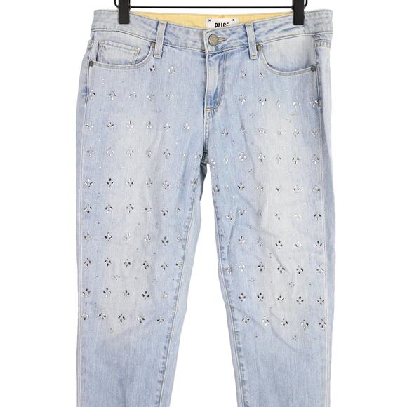 Paige Jimmy Jimmy Skinny Jeans, Beaded - Picture 2 of 10
